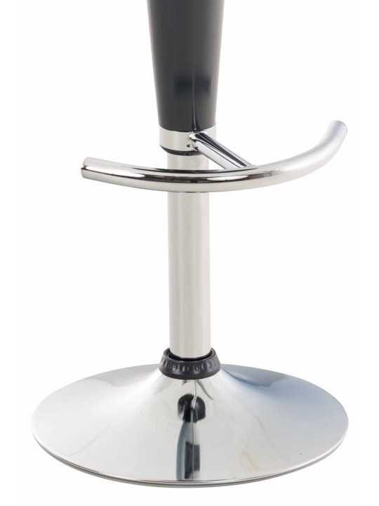 Conjunto de 2 bancos altos Saddle, cinza