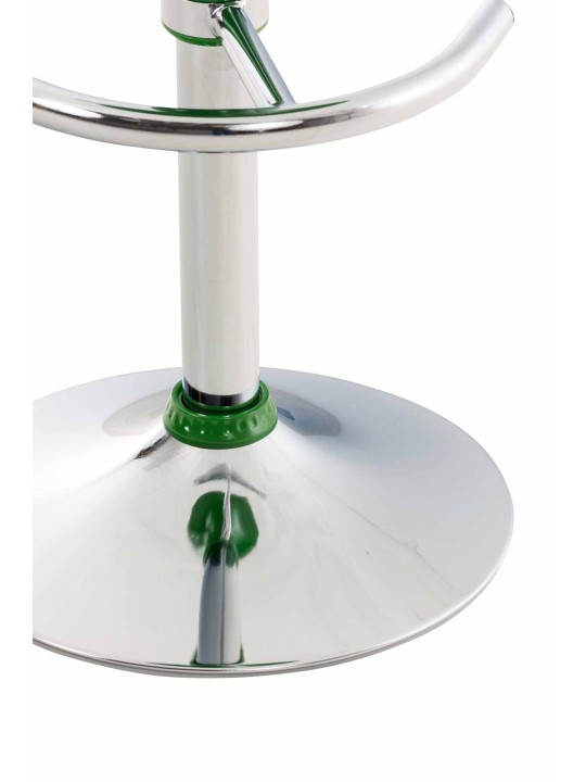 Conjunto de 2 bancos altos Saddle, verde