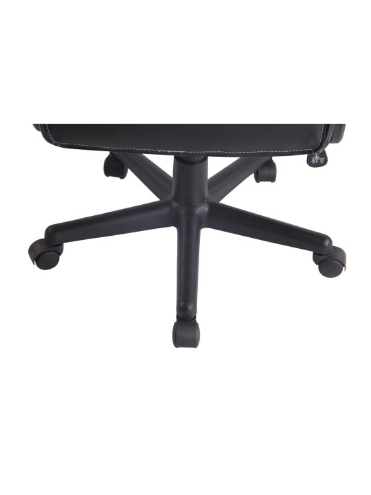 Cadeira de escritório Elbing, preto/azul