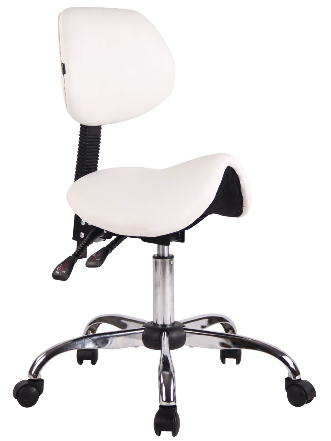 Banqueta de trabalho Stuttgart, branco