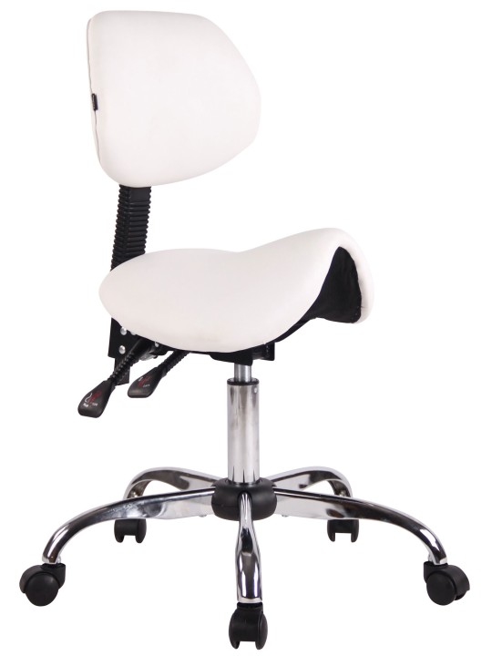 Banqueta de trabalho Stuttgart, branco