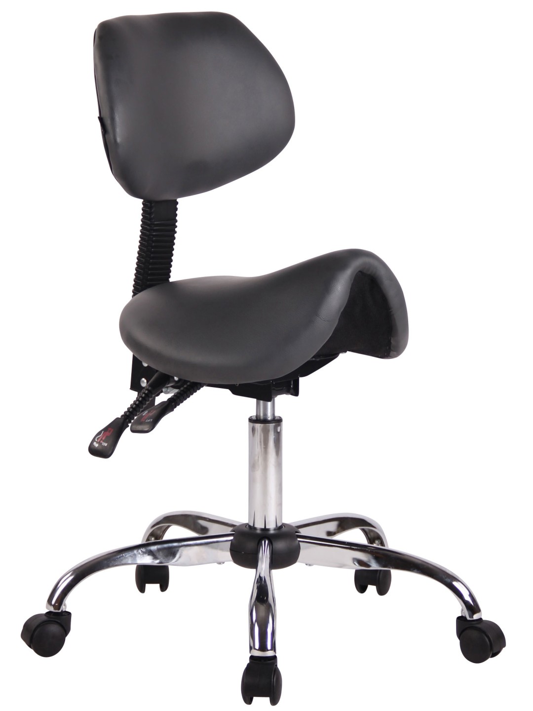 Banqueta de trabalho Stuttgart, cinza