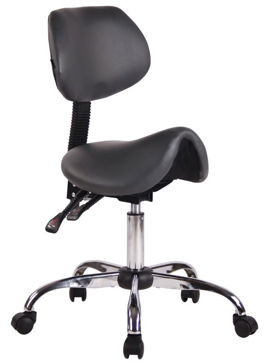 Banqueta de trabalho Stuttgart, cinza