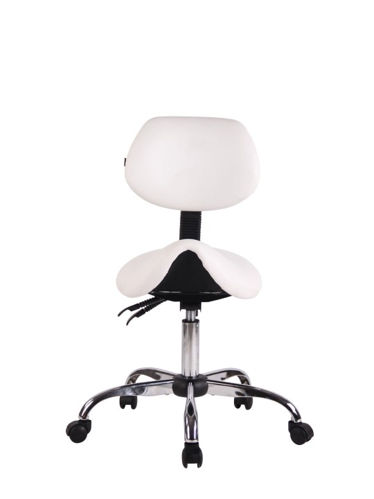 Banqueta de trabalho Stuttgart, branco