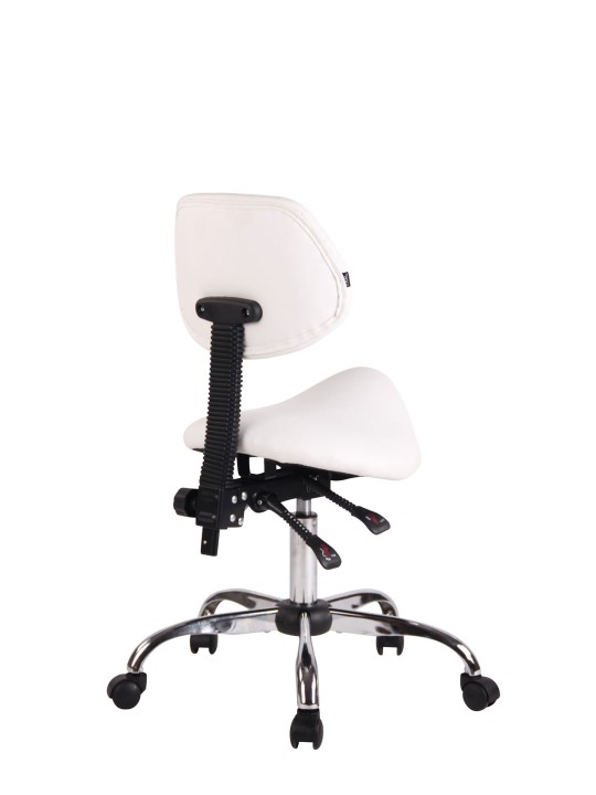 Banqueta de trabalho Stuttgart, branco