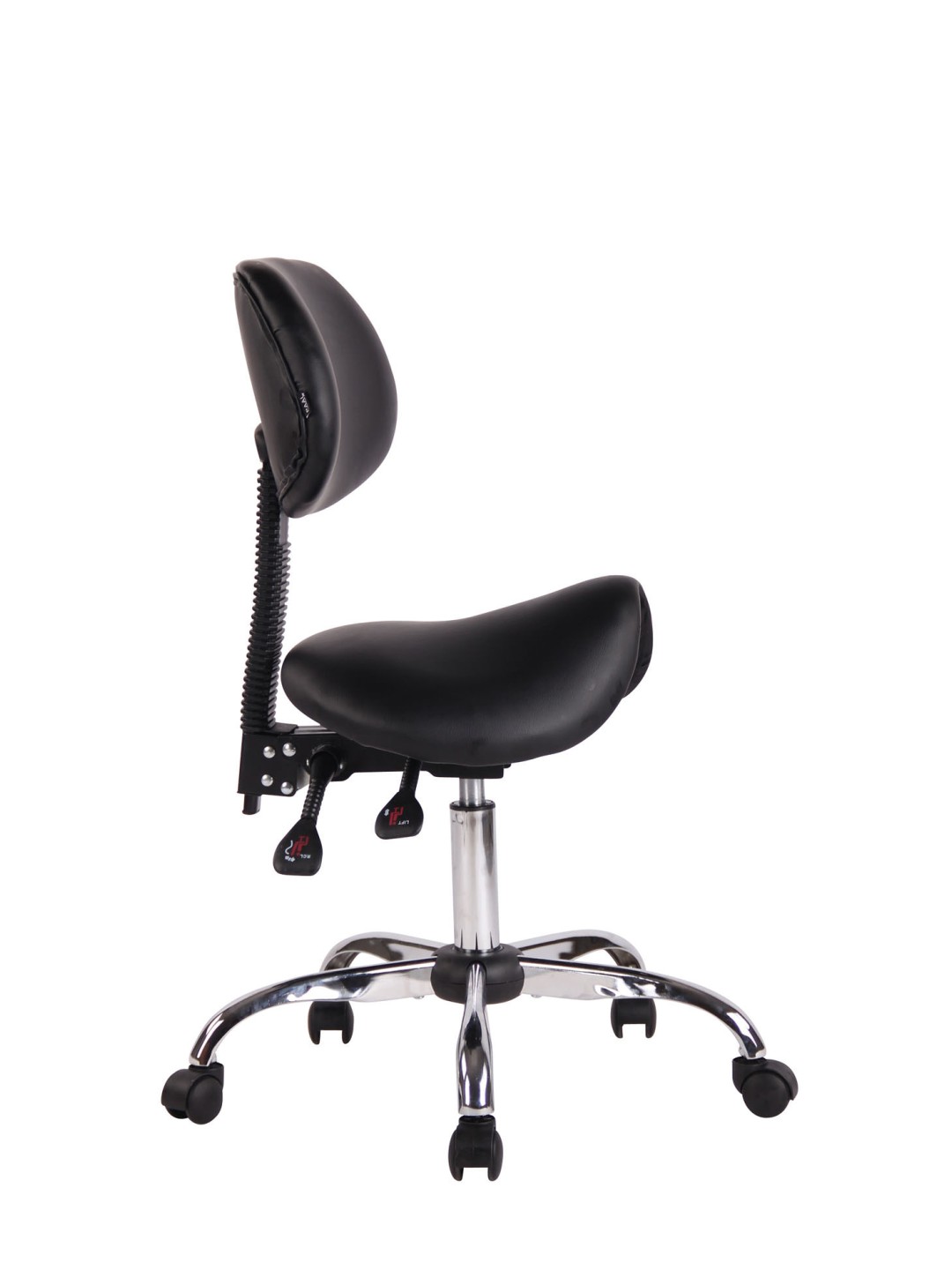 Banqueta de trabalho Stuttgart, preto