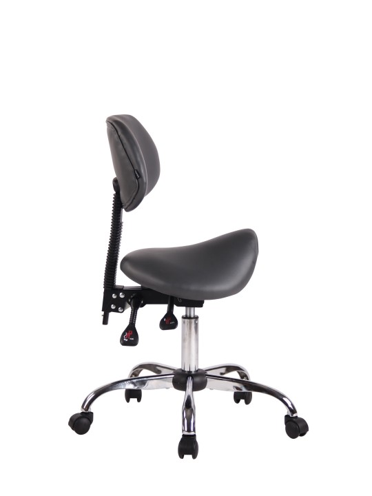 Banqueta de trabalho Stuttgart, cinza