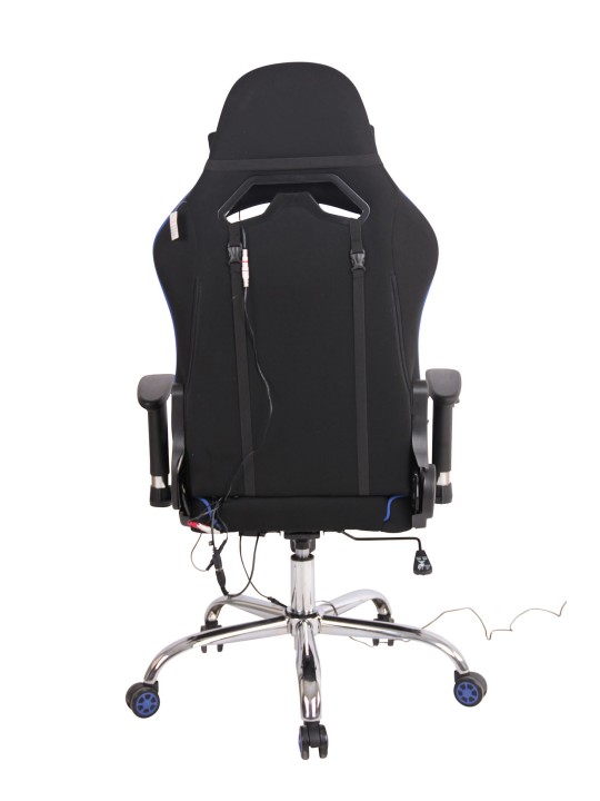 Cadeira de escritório Limit XM tecido, preto/azul