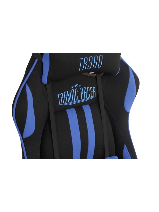 Cadeira de escritório Limit XM tecido, preto/azul