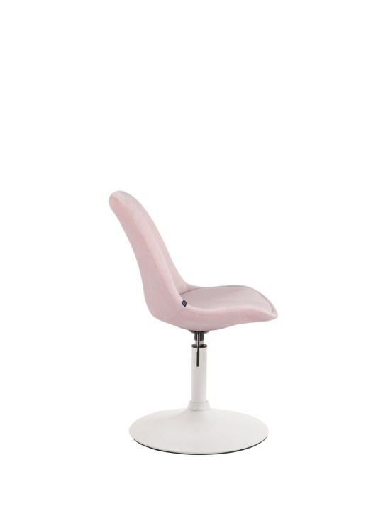 Cadeira de jantar de veludo Maverick, rosa Cadeira de jantar de veludo Maverick, rosa