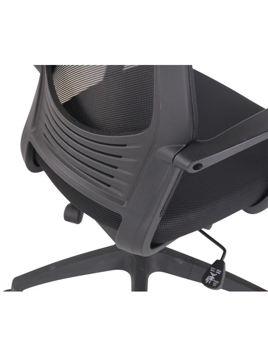 Cadeira de escritório Kampen, preto/preto