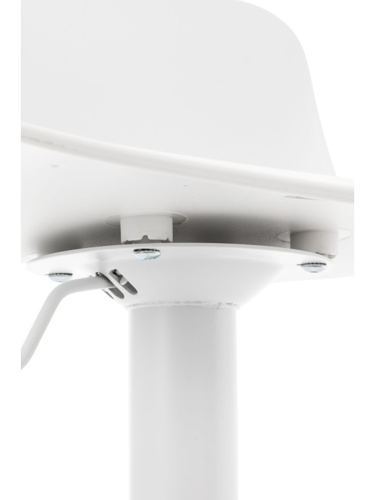 Conjunto de 2 bancos altos Almada, branco Conjunto de 2 bancos altos Almada, branco