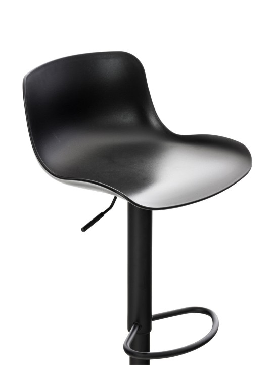 Conjunto de 2 bancos altos Almada, preto