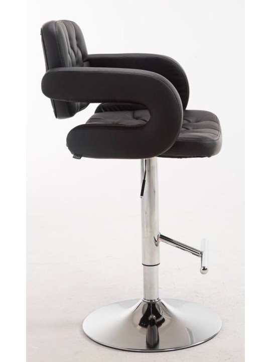 Conjunto de 2 bancos altos Dublin C, preto Conjunto de 2 bancos altos Dublin C, preto