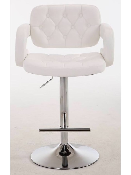 Conjunto de 2 bancos altos Dublin C, branco