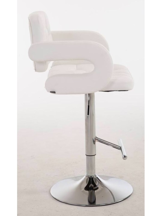 Conjunto de 2 bancos altos Dublin C, branco