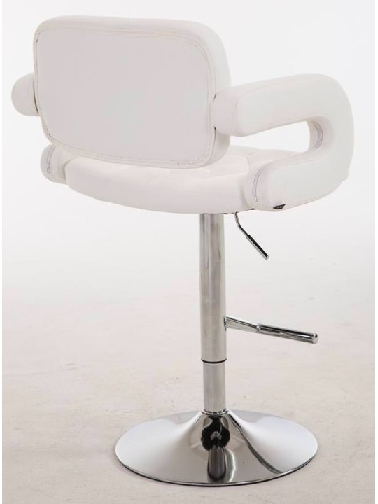 Conjunto de 2 bancos altos Dublin C, branco