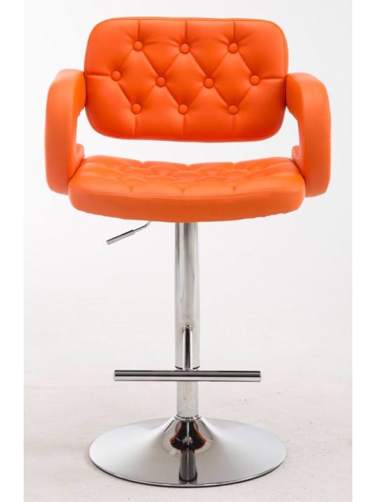 Conjunto de 2 bancos altos Dublin C, laranja