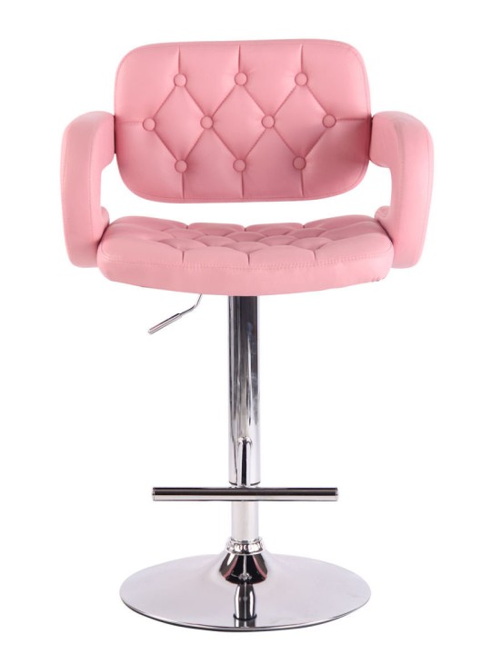 Conjunto de 2 bancos altos Dublin C, rosa