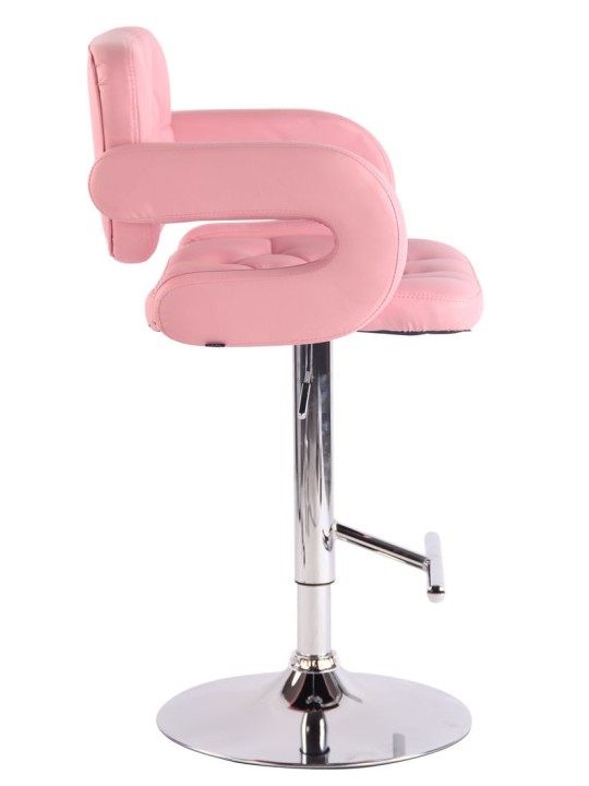 Conjunto de 2 bancos altos Dublin C, rosa