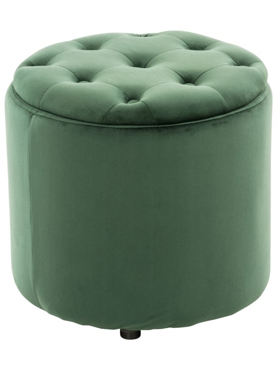 Banqueta de veludo Pantin, verde Banqueta de veludo Pantin, verde