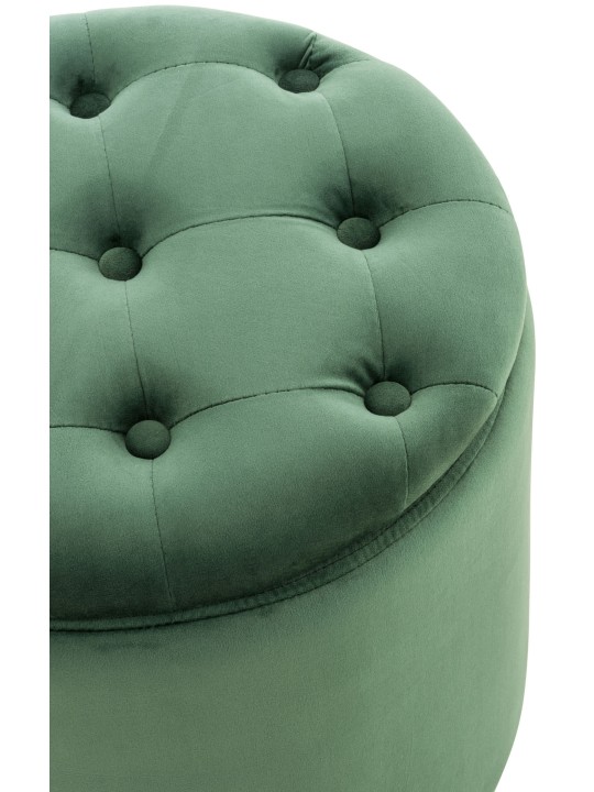 Banqueta de veludo Pantin, verde Banqueta de veludo Pantin, verde