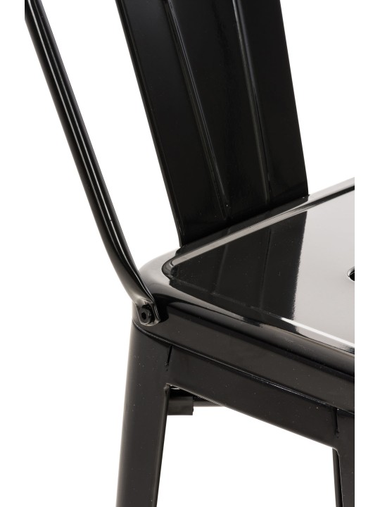 Conjunto de 2 bancos altos Mason, preto