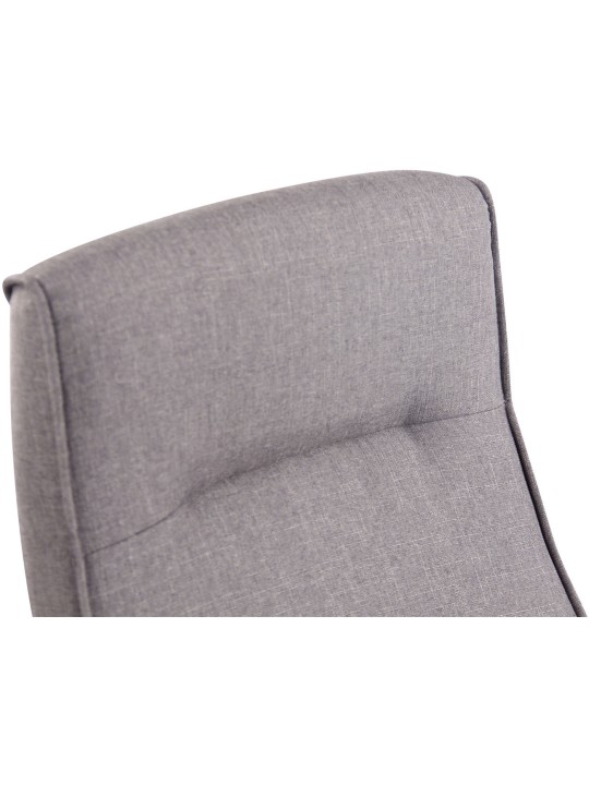 Cadeira de escritório tecido Portland com função de massagem, cinza