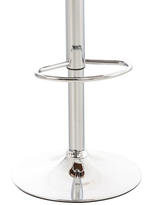 Conjunto de 2 bancos altos Sarnia em pele sintética, nogueira/preto Conjunto de 2 bancos altos Sarnia em pele sintética, nogueira/preto