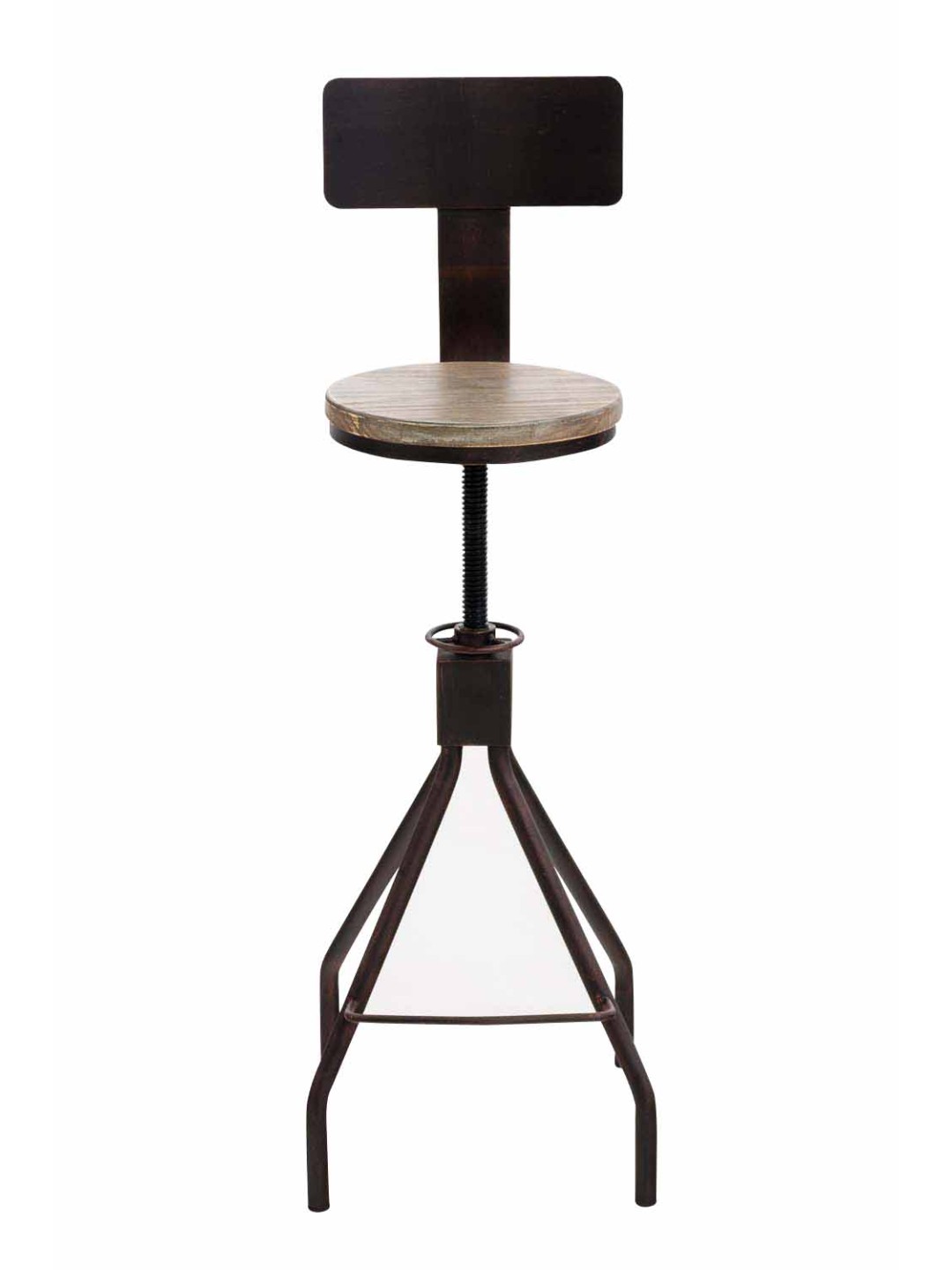 Conjunto de 2 bancos altos Elko, bronze
