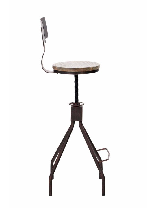 Conjunto de 2 bancos altos Elko, bronze