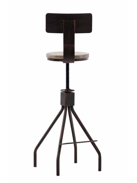 Conjunto de 2 bancos altos Elko, bronze