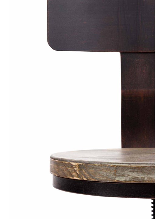 Conjunto de 2 bancos altos Elko, bronze