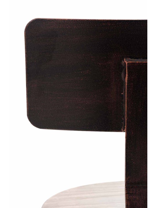 Conjunto de 2 bancos altos Elko, bronze