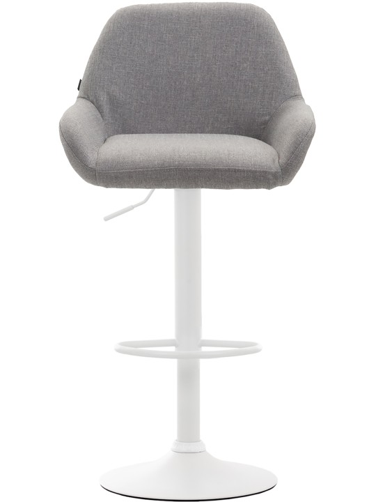 Banqueta alta tecido Braga, cinza Banqueta alta tecido Braga, cinza