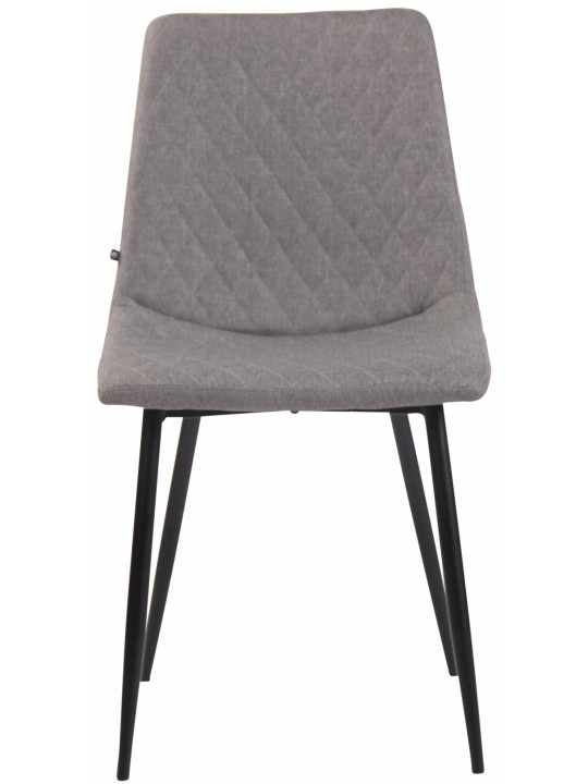 Cadeira Telde tecido, cinza