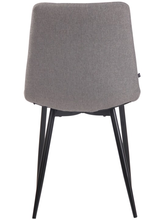 Cadeira Telde tecido, cinza