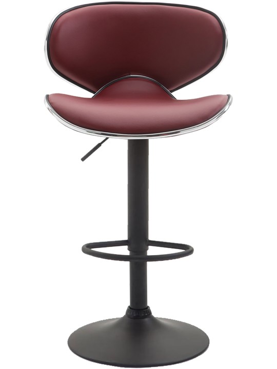 Banqueta alta Las Vegas V2, bordô