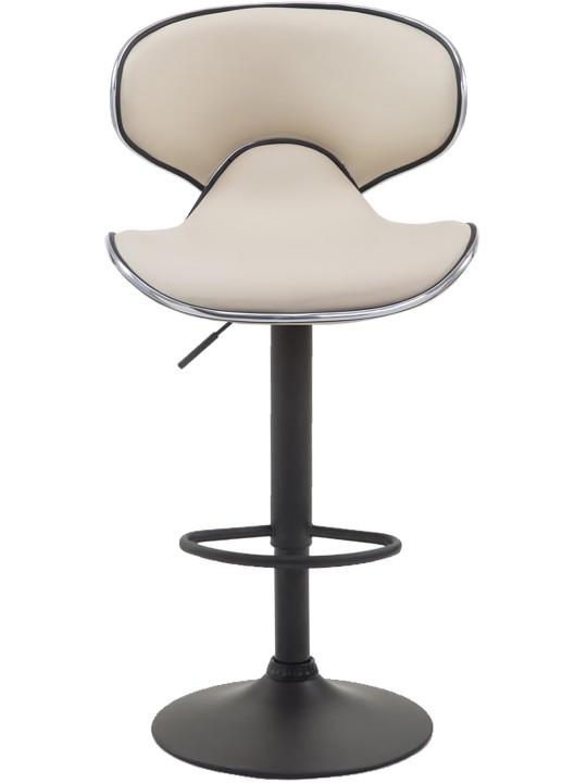 Banqueta alta Las Vegas V2, creme