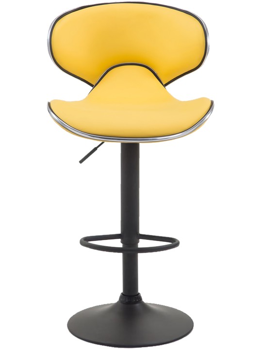 Banqueta alta Las Vegas V2, amarelo