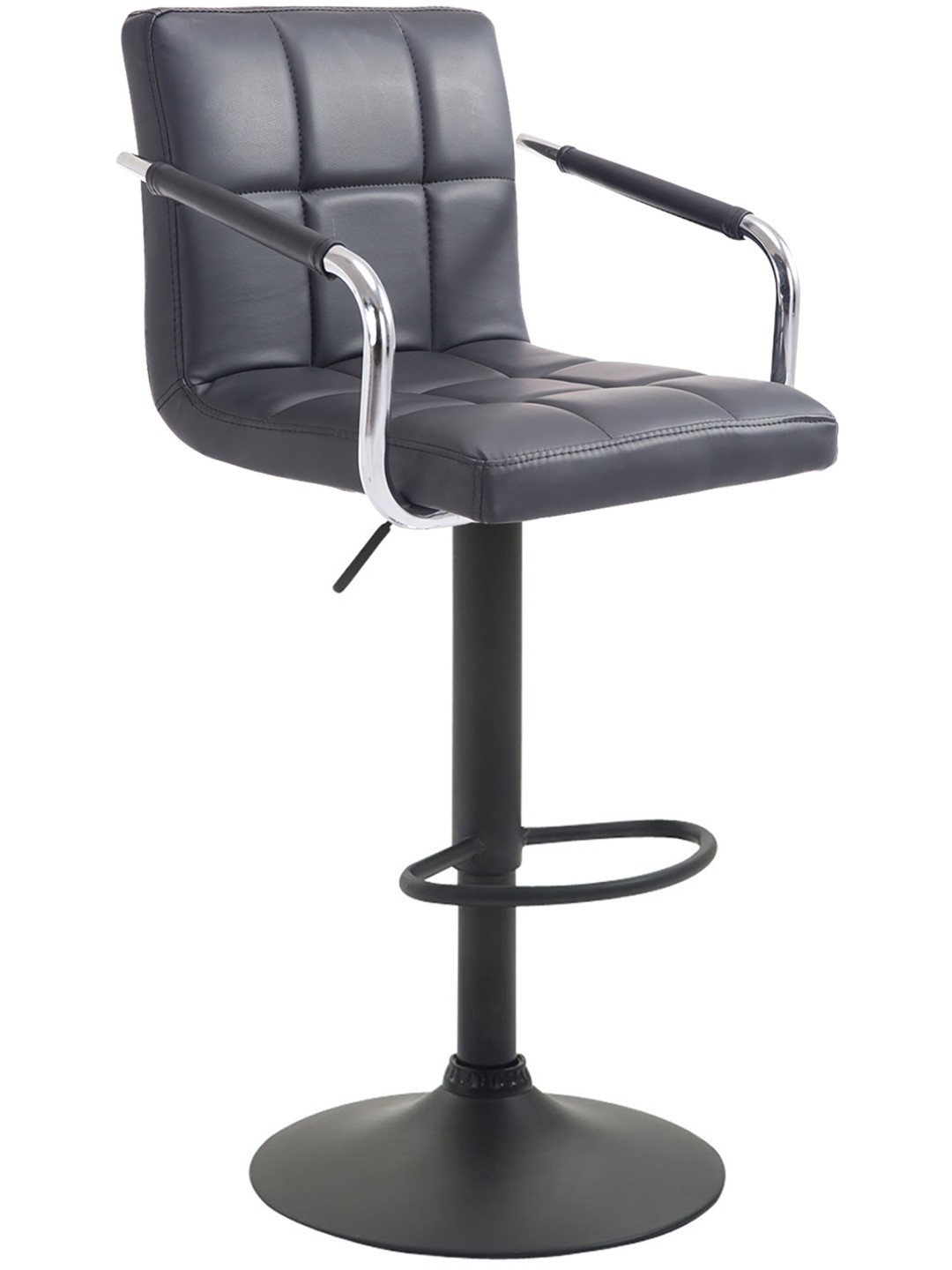 Banqueta alta Lucy V2, preto