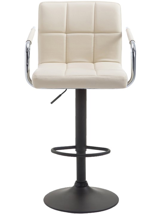 Conjunto de 2 bancos altos Lucy V2, creme