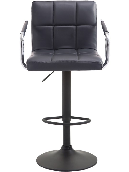 Conjunto de 2 bancos altos Lucy V2, preto