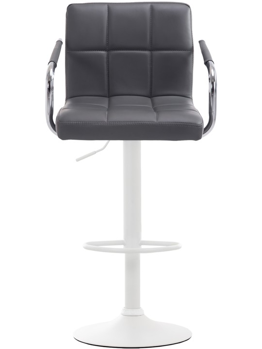 Conjunto de 2 bancos altos Lucy V2, cinza