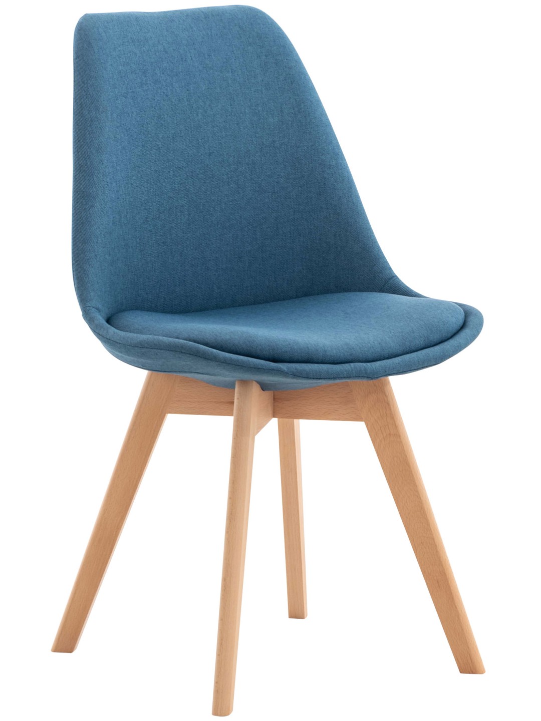 Cadeira Linares tecido, azul