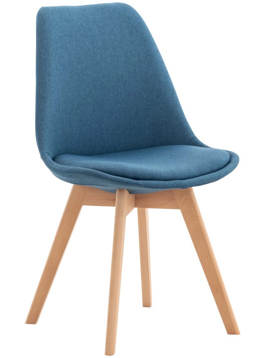 Cadeira Linares tecido, azul
