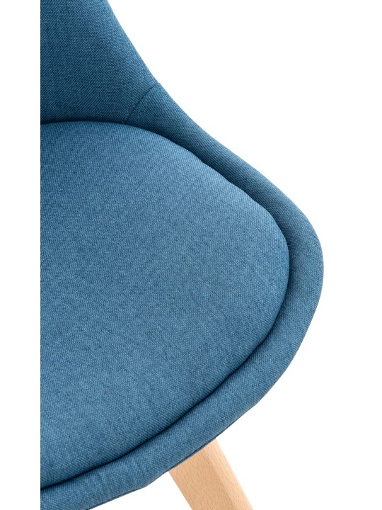 Cadeira Linares tecido, azul