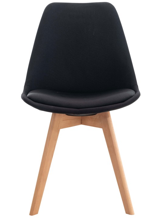 Cadeira Linares tecido, preto