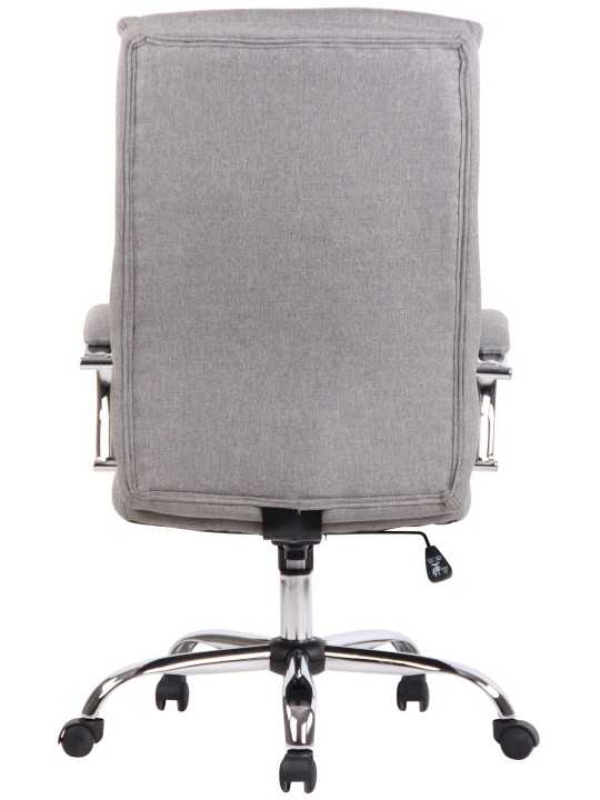 Cadeira de escritório de tecido Bradford, cinza