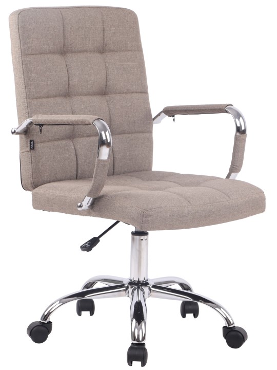 Cadeira de escritório Deli PRO tecido, taupe Cadeira de escritório Deli PRO tecido, taupe